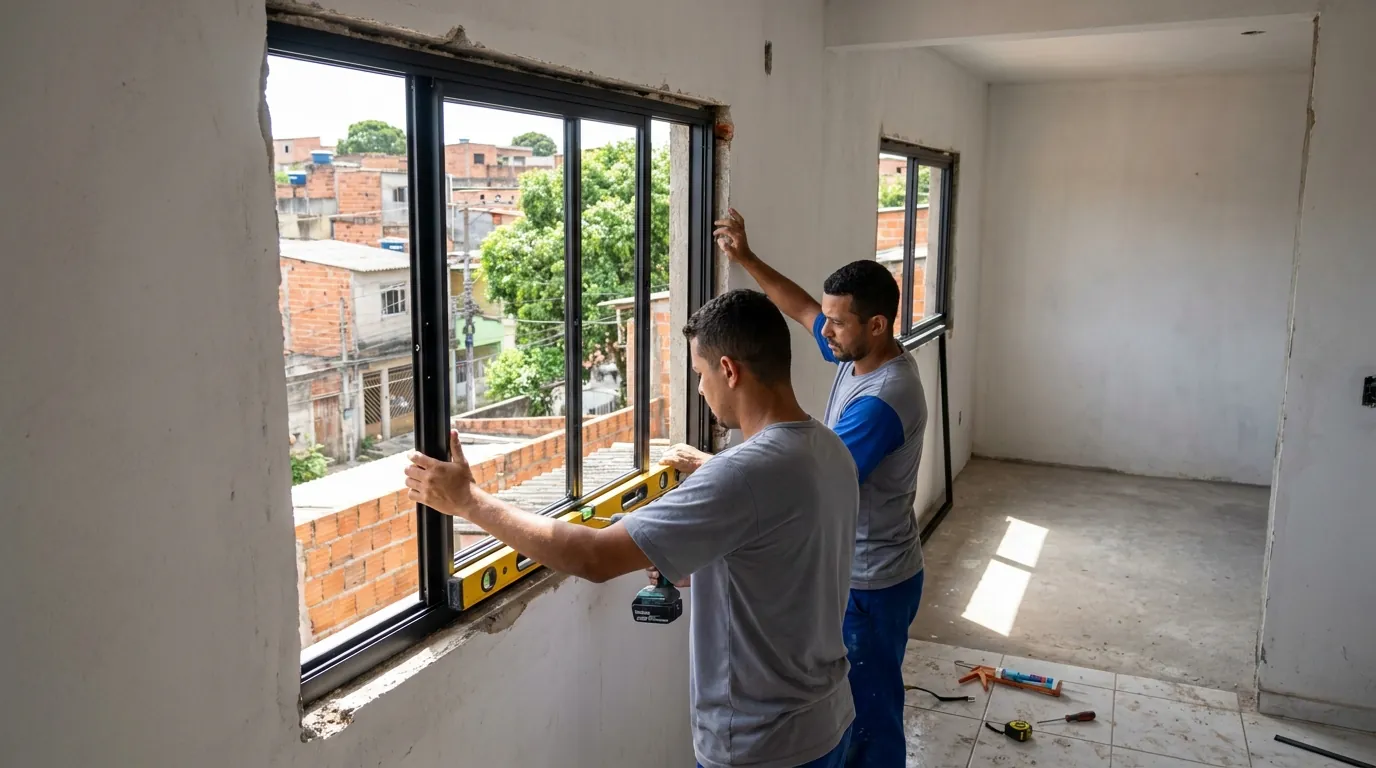 Portas e Janelas de Alumínio
