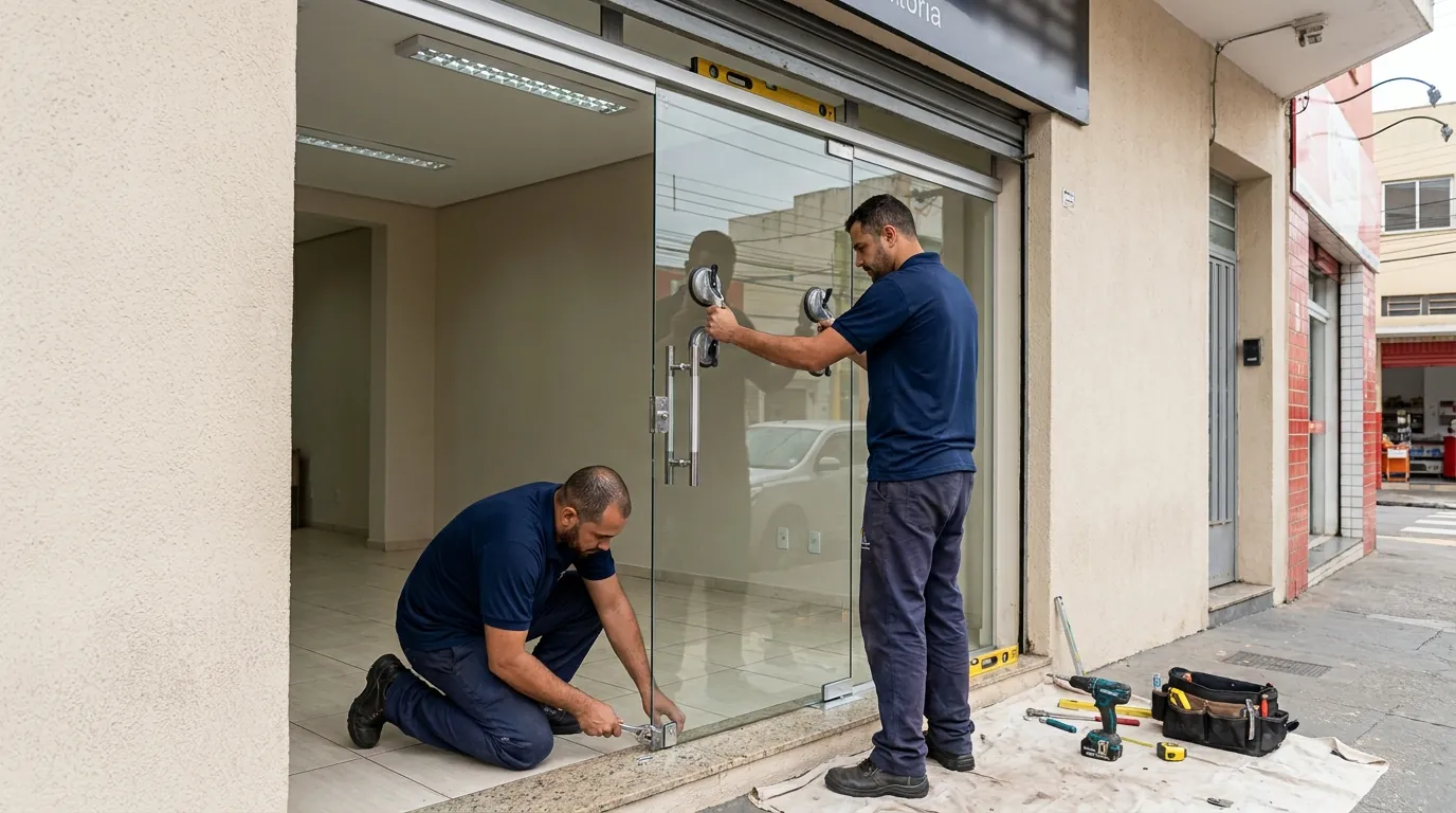 Portas para Sala, Varanda e Área Externa